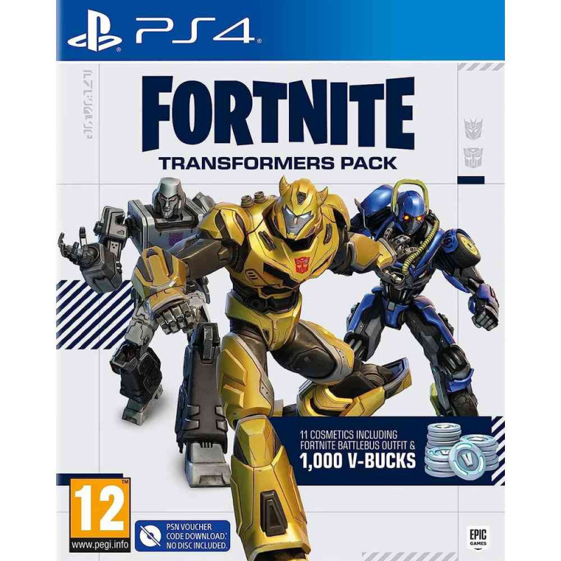 PS4 FORTNITE - TRANSFORMERS PACK