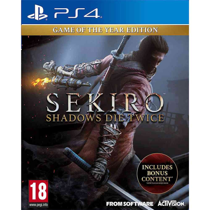 PS4 SEKIRO - SHADOWS DIE TWICE - GAME OF THE YEAR EDITION 