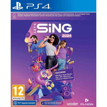 PS4 LETS SING 2024 