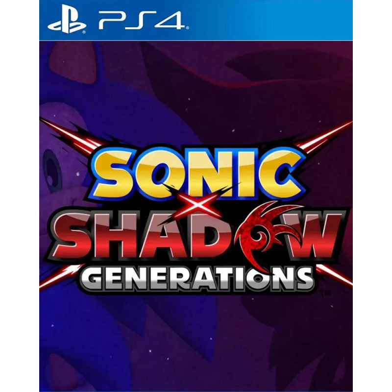 PS4 SONIC X SHADOW - GENERATIONS 