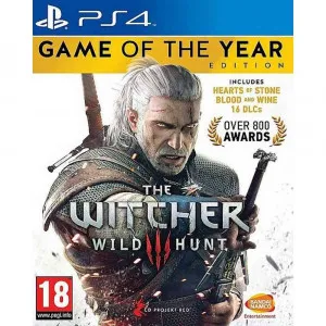 PS4 THE WITCHER 3 - THE WILD HUNT - GAME OF THE YEAR EDITION