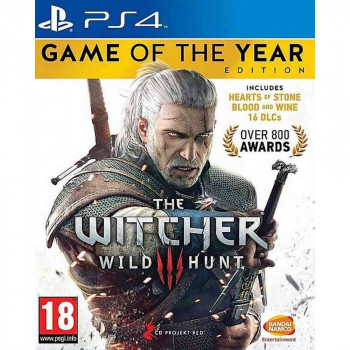 PS4 THE WITCHER 3 - THE WILD HUNT - GAME OF THE YEAR EDITION 
