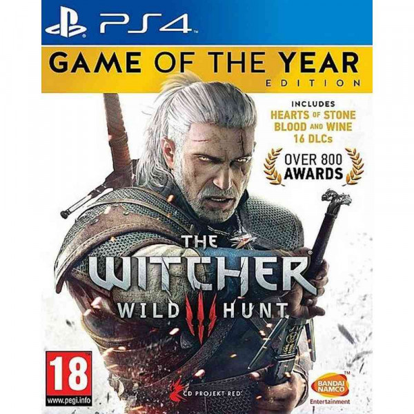 PS4 THE WITCHER 3 - THE WILD HUNT - GAME OF THE YEAR EDITION 