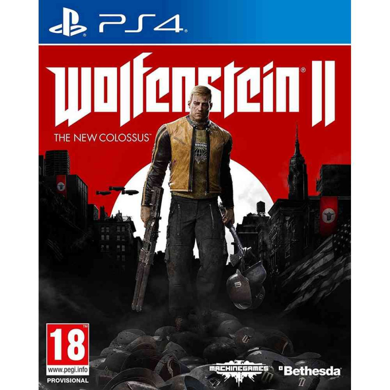 PS4 WOLFENSTEIN 2 THE NEW COLOSSUS 