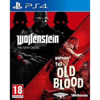 PS4 WOLFENSTEIN - THE NEW ORDER + THE OLD BLOOD 