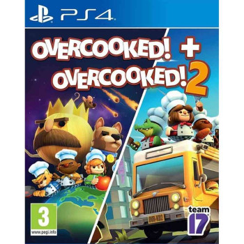 PS4 OVERCOOKED + OVERCOOKED 2 DOUBLE PACK 