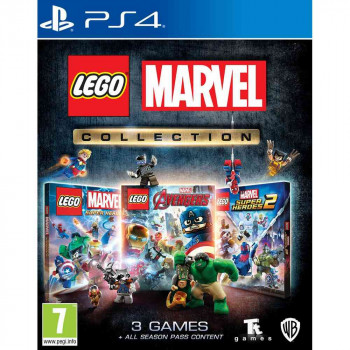 PS4 LEGO MARVEL COLLECTION (SUPER HEROES + AVENGERS + SUPER HEROES 2) 