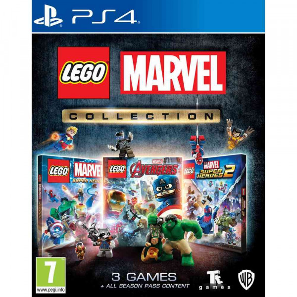 PS4 LEGO MARVEL COLLECTION (SUPER HEROES + AVENGERS + SUPER HEROES 2) 