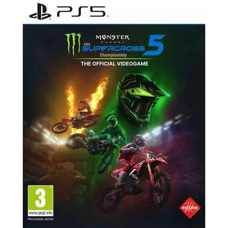 PS5 MONSTER ENERGY SUPERCROSS - THE OFFICIAL VIDEOGAME 5 
