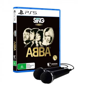 PS5 LETS SING  ABBA AND 2 MIKROFONA 