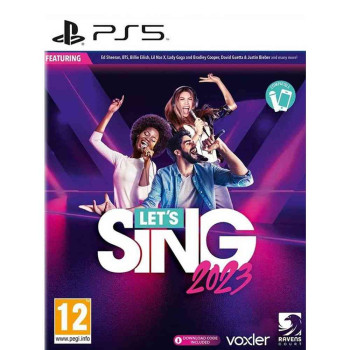 PS5 LETS SING 2023 
