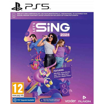 PS5 LETS SING 2024 