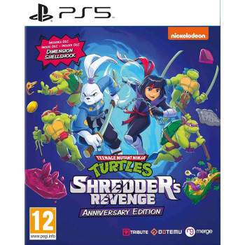 PS5 TEENAGE MUTANT NINJA TURTLES  SHREDDERS REVENGE  ANNIVERSARY EDITION 