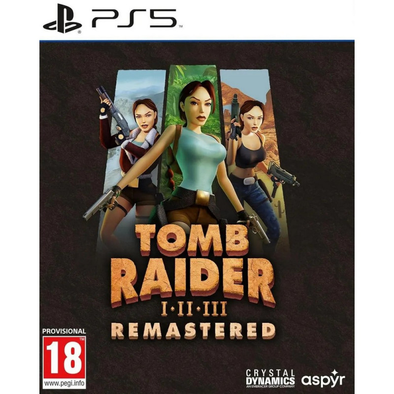 PS5 TOMB RAIDER I-III REMASTERED STARRING LARA CROFT 