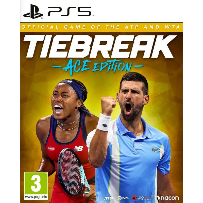 PS5 TIEBREAK - OFFICIAL GAME OF THE ATP AND WTA - ACE EDITION 