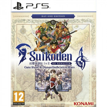PS5 SUIKODEN 1&2 HD REMASTER - GATE RUNE & DUNAN UNIFICATION WARS DAY 1 EDITION 