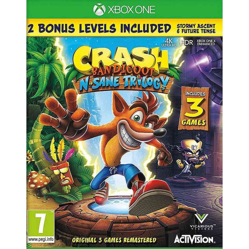 XBOX ONE CRASH BANDICOOT - N SANE TRILOGY 