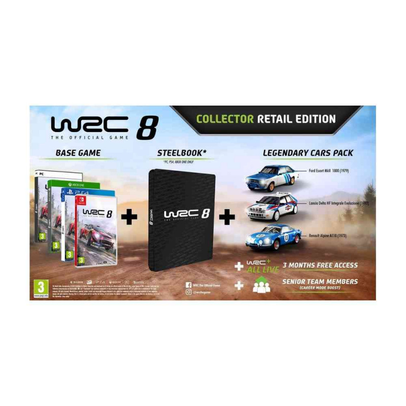 XBOX ONE WRC 8 - COLLECTOR EDITION 