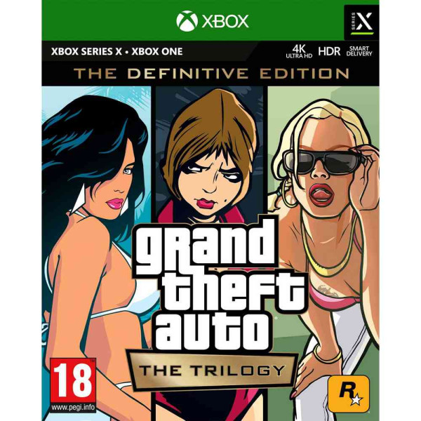 XBOX ONE GRAND THEFT AUTO TRILOGY - GTA TRILOGY DEFINITIVE EDITION 