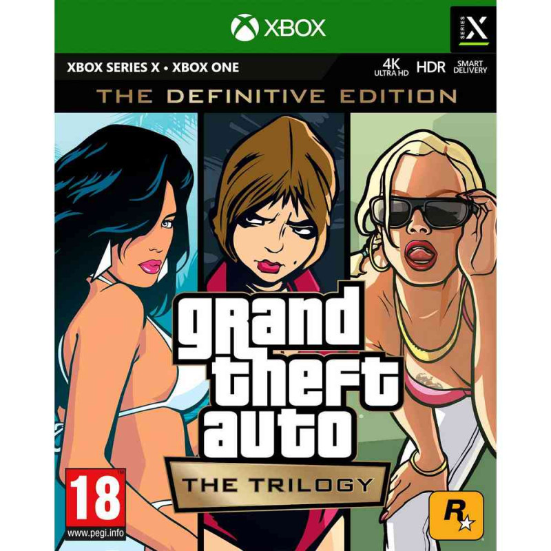 XBOX ONE GRAND THEFT AUTO TRILOGY - GTA TRILOGY DEFINITIVE EDITION