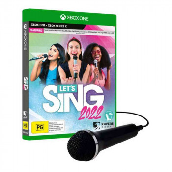 XBOX ONE LETS SING 2022 AND 1 MIC 