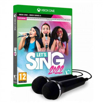 XBOX ONE LETS SING 2022 AND 2 MIC 