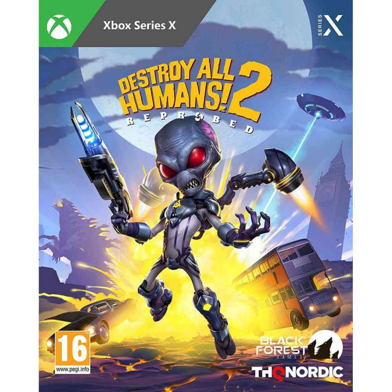 XBOX SERIES X DESTROY ALL HUMANS 2! - REPROBED 