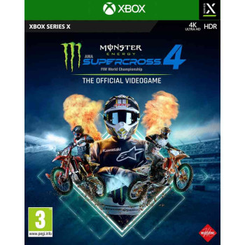 XBOX SERIES X MONSTER ENERGY SUPERCROSS - THE OFFICIAL VIDEOGAME 4 