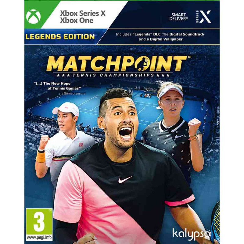 XBOX ONE MATCHPOINT: TENNIS CHAMPIONSHIPS - LEGENDS EDITION 