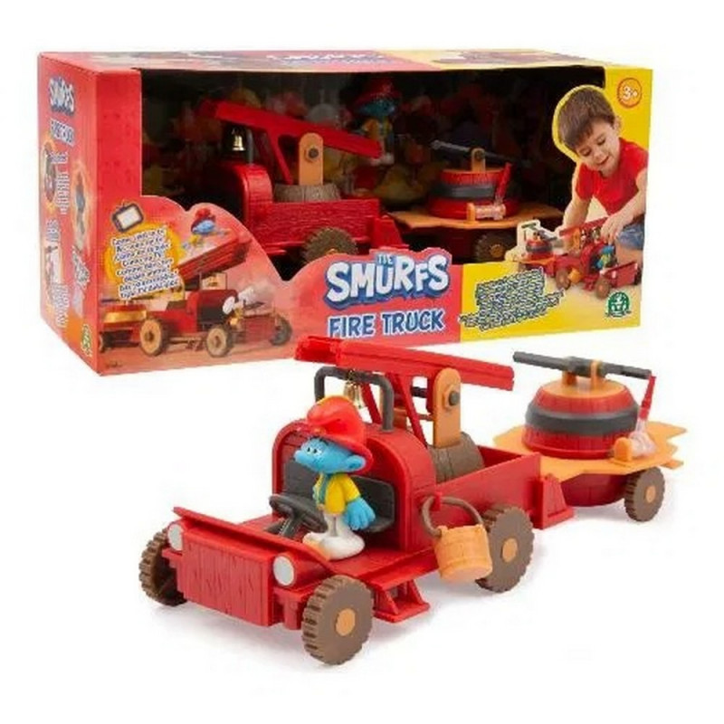 STRUMPFOVI W2 - VATROGASNI KAMION SET ZA IGRU 