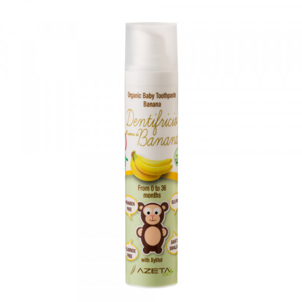 AZETA ORGANSKA AZETABIO PASTA ZA ZUBE BANANA 50ML 