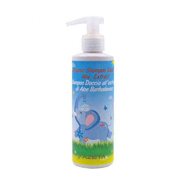 AZETA BIO ORGANSKI SAMPON ZA KOSU I TELO ALOE VERA 0M+ 500ML 