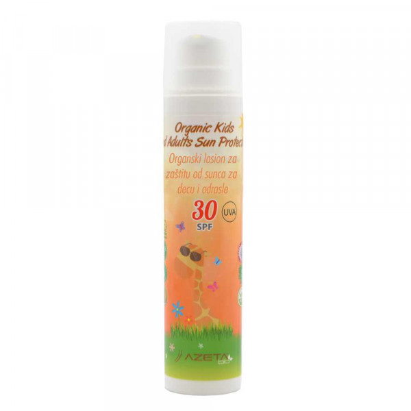 AZETA BIO ORGANSKA SUN KREMA ZA DECU I ODRASLE SPF30 100ML 