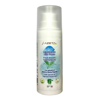 AZETA BIO ORGANSKA PASTA ZA ZUBE ZA ODRASLE - SVEŽ DAH, 50ML 