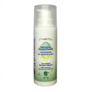 AZETA BIO ORGANSKA PASTA ZA ZUBE ZA ODRASLE - OSETLJIVE DESNI, 50ML 