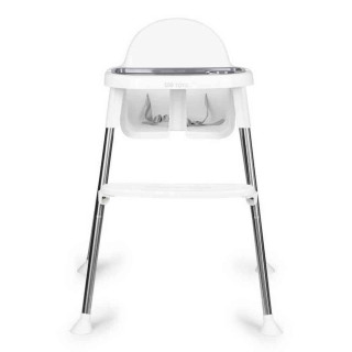 HRANILICA ZA BEBE 2U1 SA POSTOLJEM I POJASEVIMA WHITE ECOTOYS 