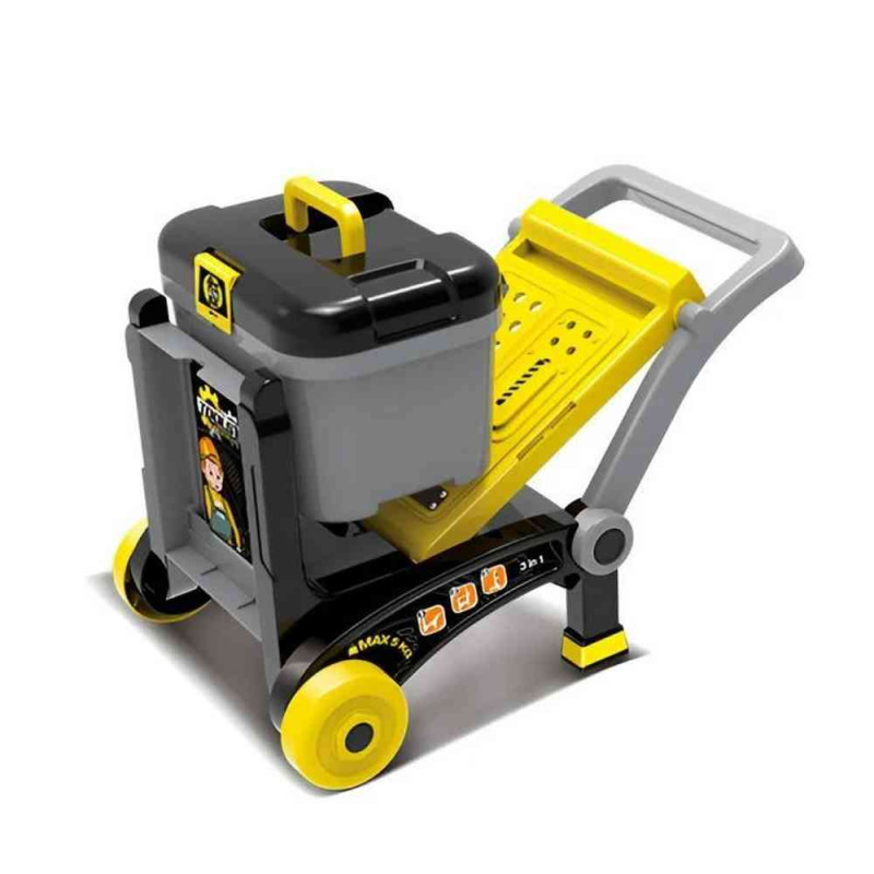 MAJSTORSKA RADIONICA ZA DECU SA ALATIMA 3U1 SKLOPIVA ECOTOYS 