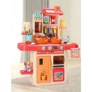 DEČIJA KUHINJA SOUNDS LED WATER WITH STEAM GENERATOR PINK  42EL 