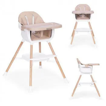 ECO TOYS HRANILICA ZA BEBE 2U1 BEIGE