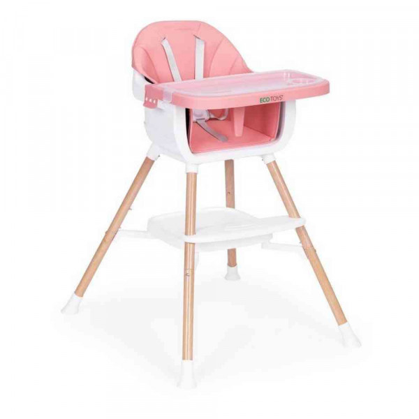 HRANILICA ZA BEBE 2U1 PINK ECOTOYS 