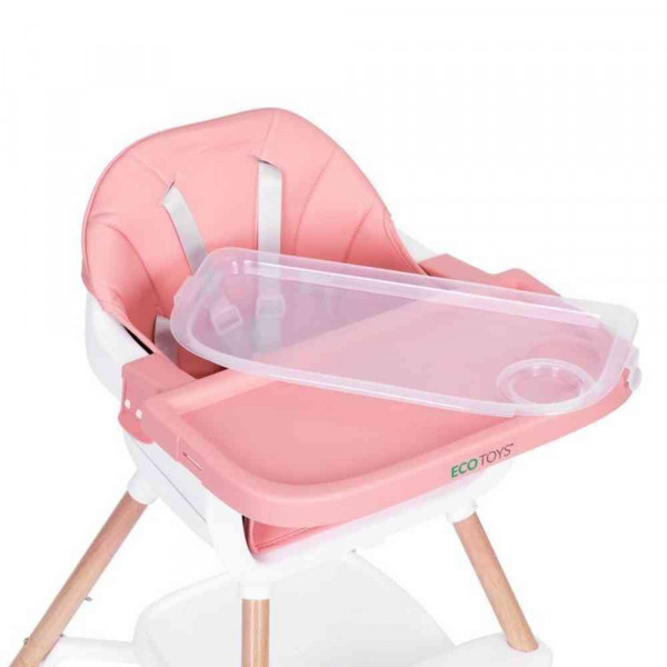 HRANILICA ZA BEBE 2U1 PINK ECOTOYS 