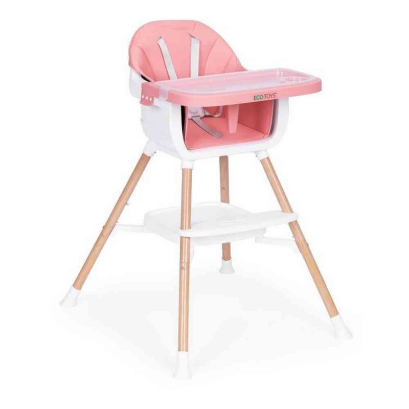 HRANILICA ZA BEBE 2U1 PINK ECOTOYS 