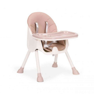 STOLICA ZA HRANJENJE 2U1 ECOTOYS PINKWHITE 
