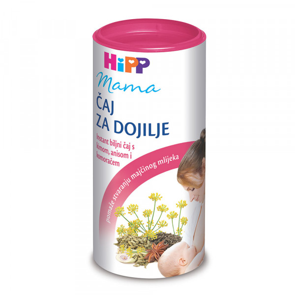 HIPP CAJ ZA DOJILJE 200G 
