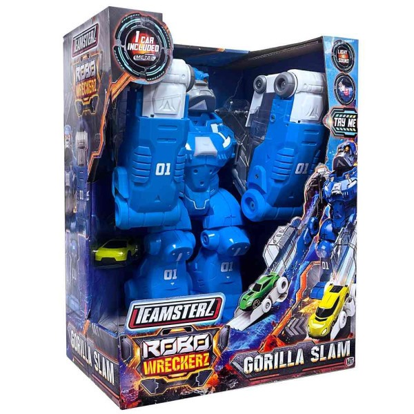 TEAMSTERZ ROBO WRECKERS GORILLA SLAM SET ZA IGRU 