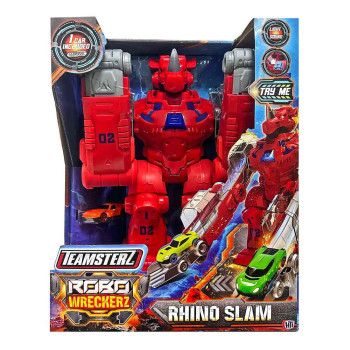 TEAMSTERZ ROBO WRECKERS RHINO SLAM SET ZA IGRU 