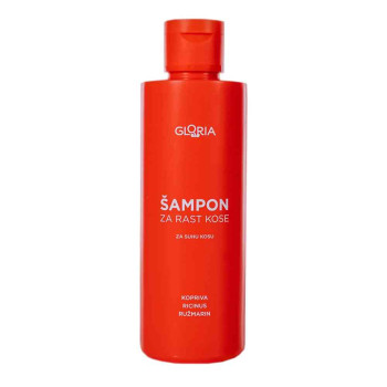 GLORIA ŠAMPON ZA RAST KOSE - SUVA KOSA 