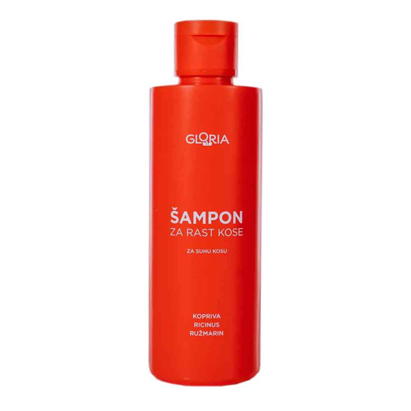GLORIA ŠAMPON ZA RAST KOSE - SUVA KOSA 