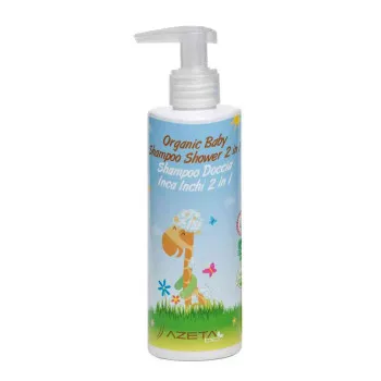 AZETA BIO ULJANA BABY ORGANSKA ŠAMPON I KUPKA 2U1 0M+, 500ML