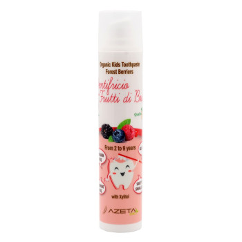 AZETA BIO ORGANSKA PASTA ZA ZUBE  ŠUMSKO VOĆE 2-9G 50ML 